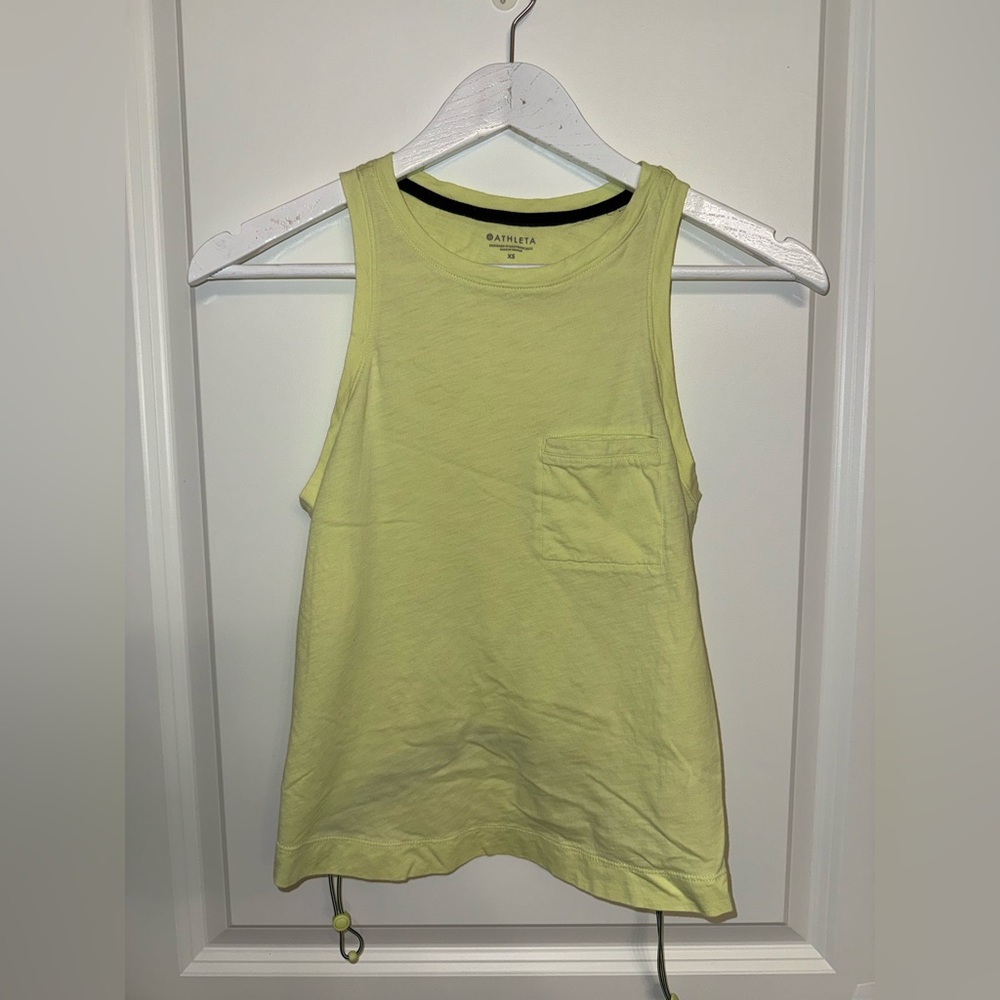 Athleta Lemon Tank Top